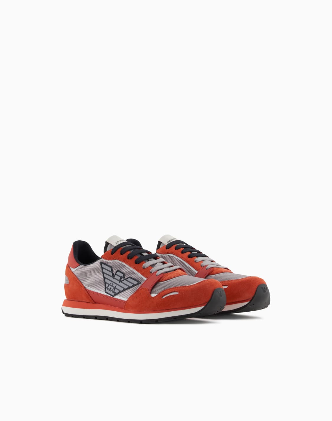 mesh-sneakers-with-suede-details-and-eagle-patch-orange--emporio-armani