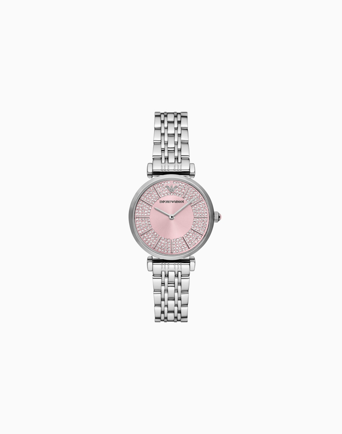 zweizeigeruhr-mit-armband-aus-edelstahl-mehrfarbig--emporio-armani