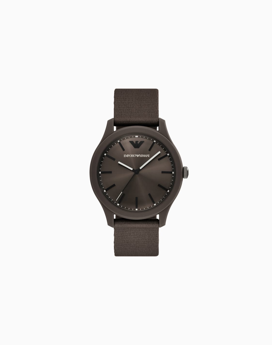-three-hand-brown-tide-ocean-material-nylon-fabric-watch-multicoloured--emporio-armani