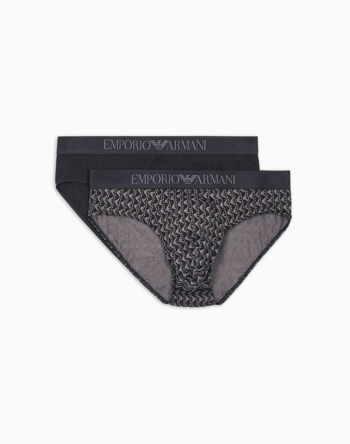 オンライン限定ブリフ2枚セット-パタンミックス-ブラック--emporio-armani
