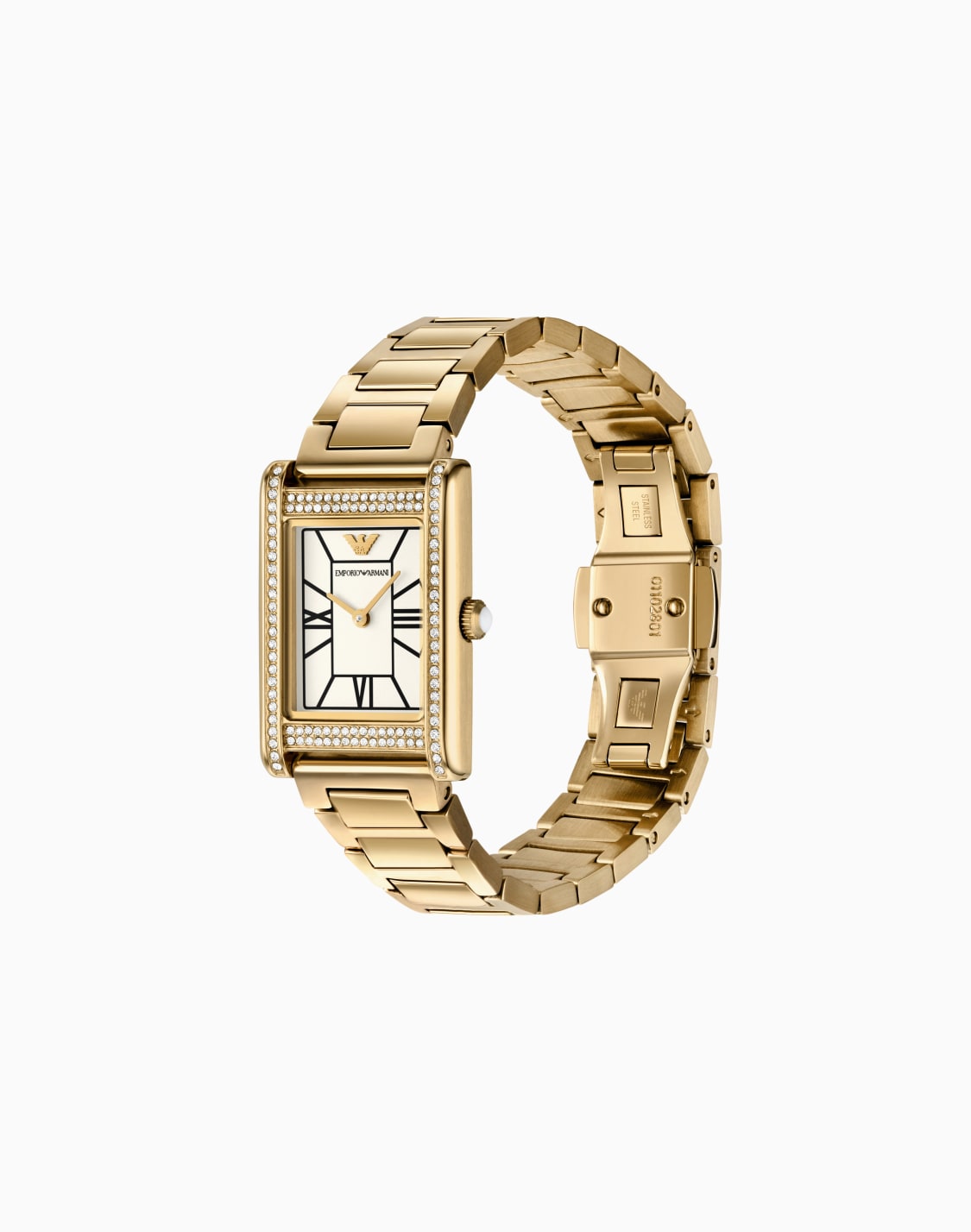 zweizeigeruhr-aus-goldfarbenem-edelstahl-mehrfarbig--emporio-armani