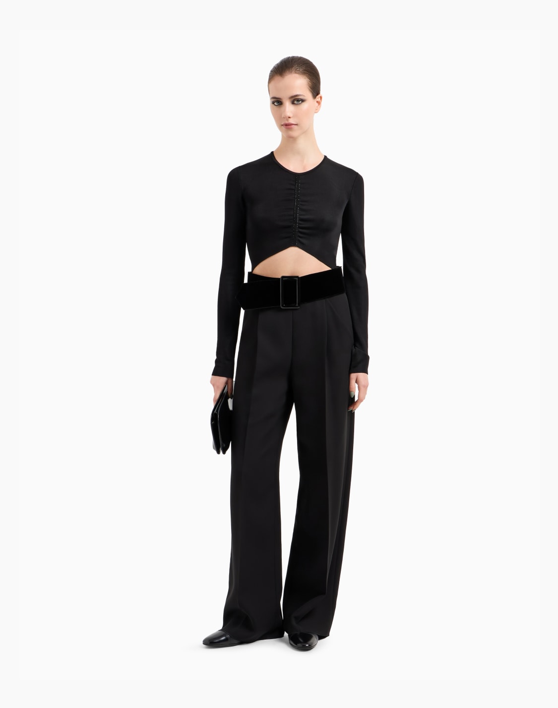 embroidered-viscose-knit-short-jumper-black--giorgio-armani