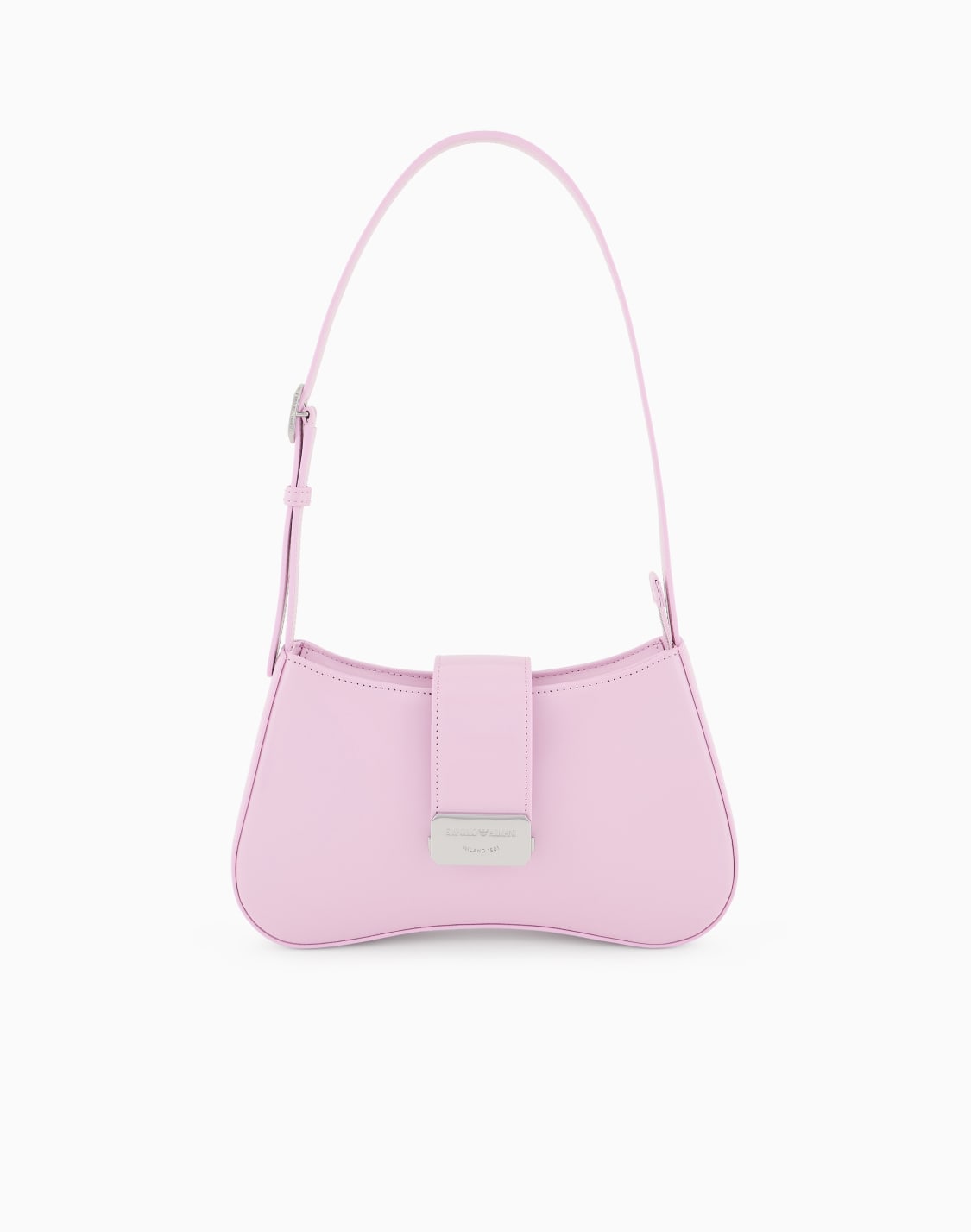 bolso-de-hombro-tipo-hobo-con-hebilla-con-logotipo-rosa--emporio-armani