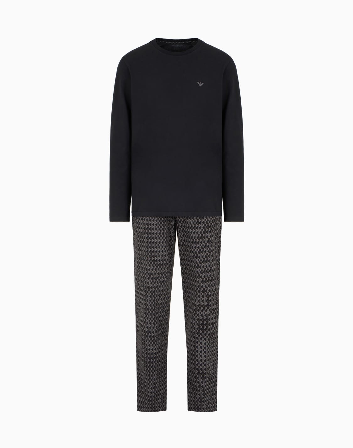 pyjamas-with-mixed-patterns-black--emporio-armani