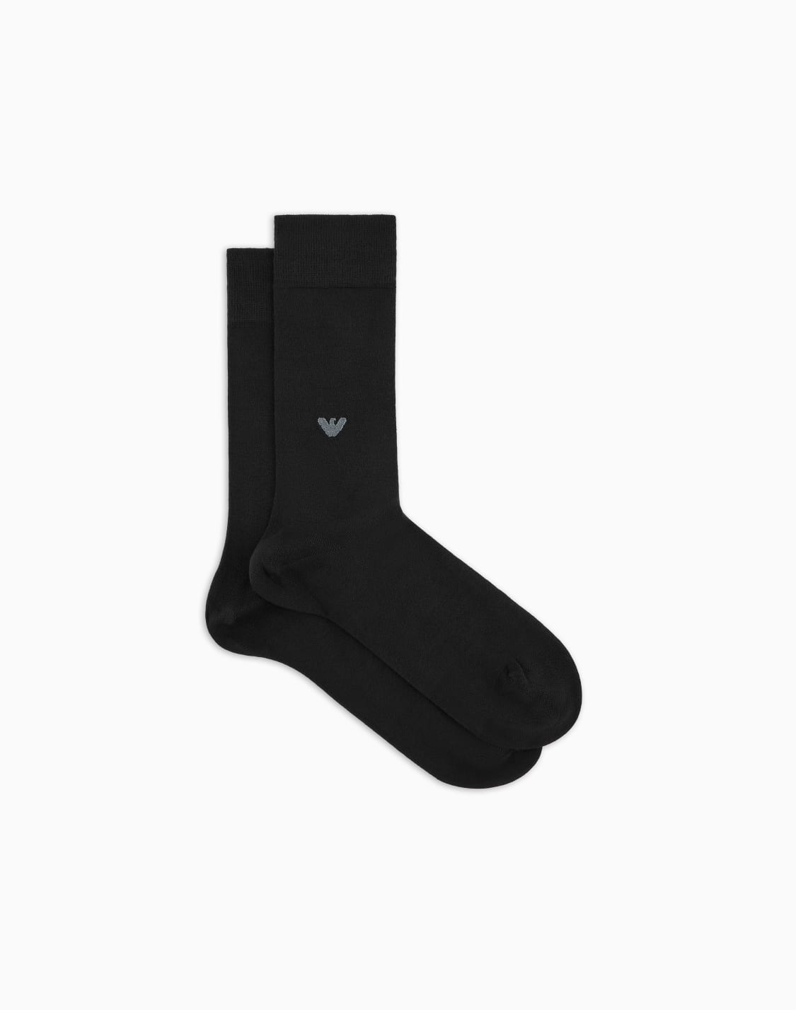 gambaletti-in-viscosa-con-ricamo-aquila-nero--emporio-armani