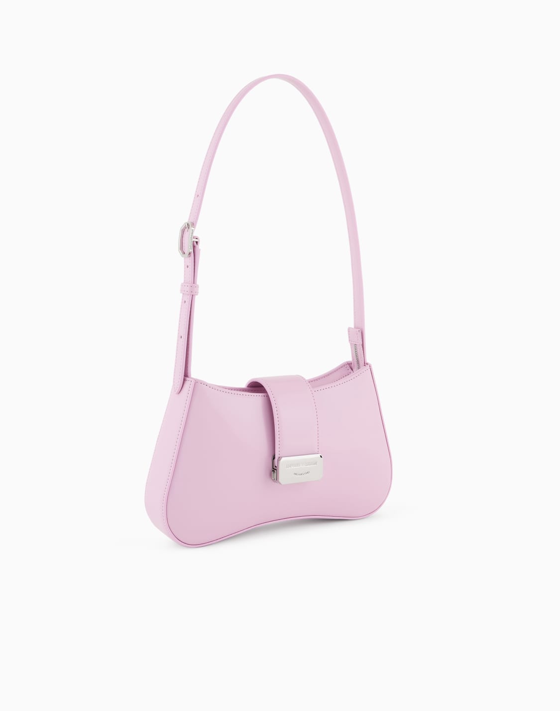 bolso-de-hombro-tipo-hobo-con-hebilla-con-logotipo-rosa--emporio-armani
