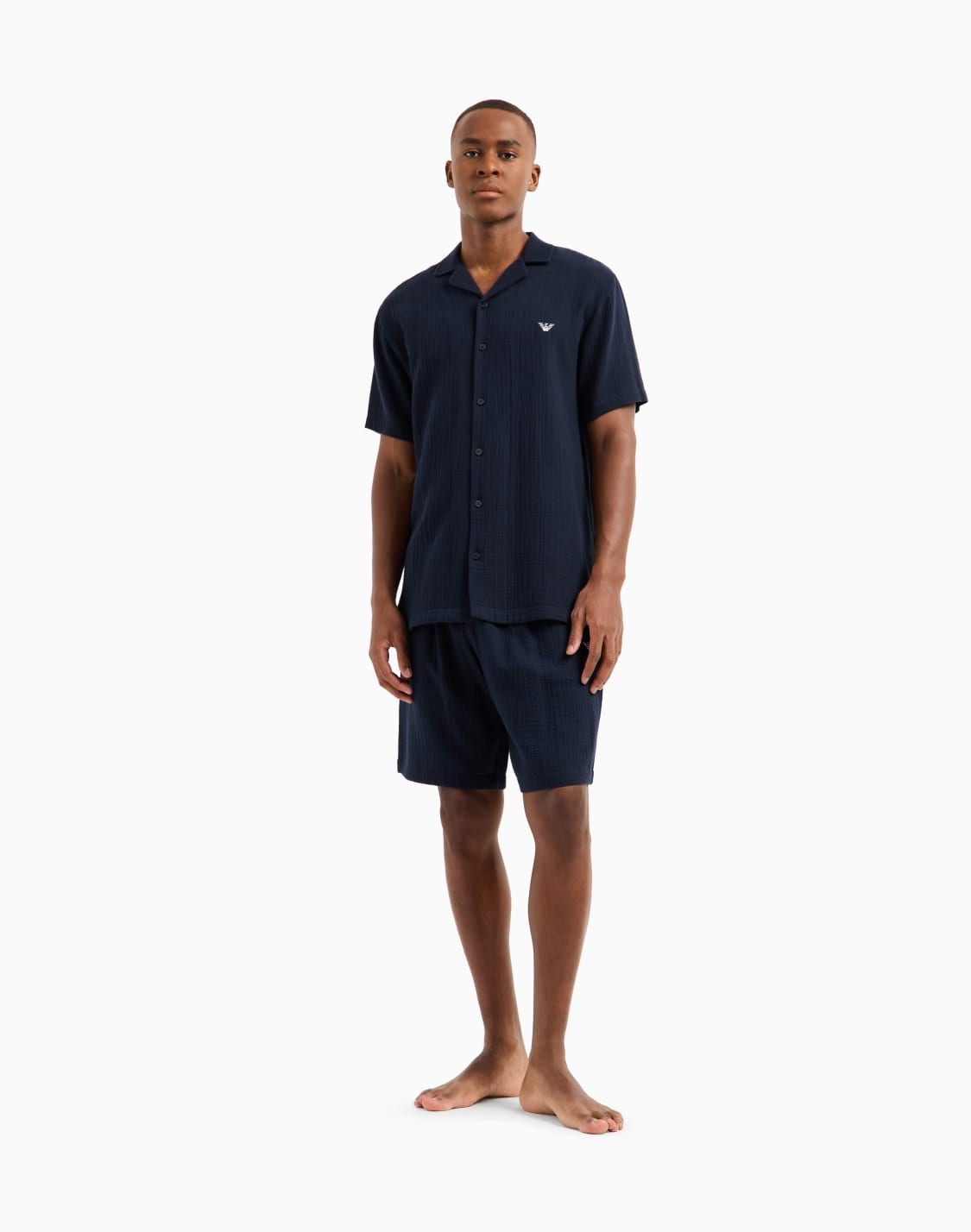 pyjamas-with-crpe-bermuda-shorts-navy-blue--emporio-armani