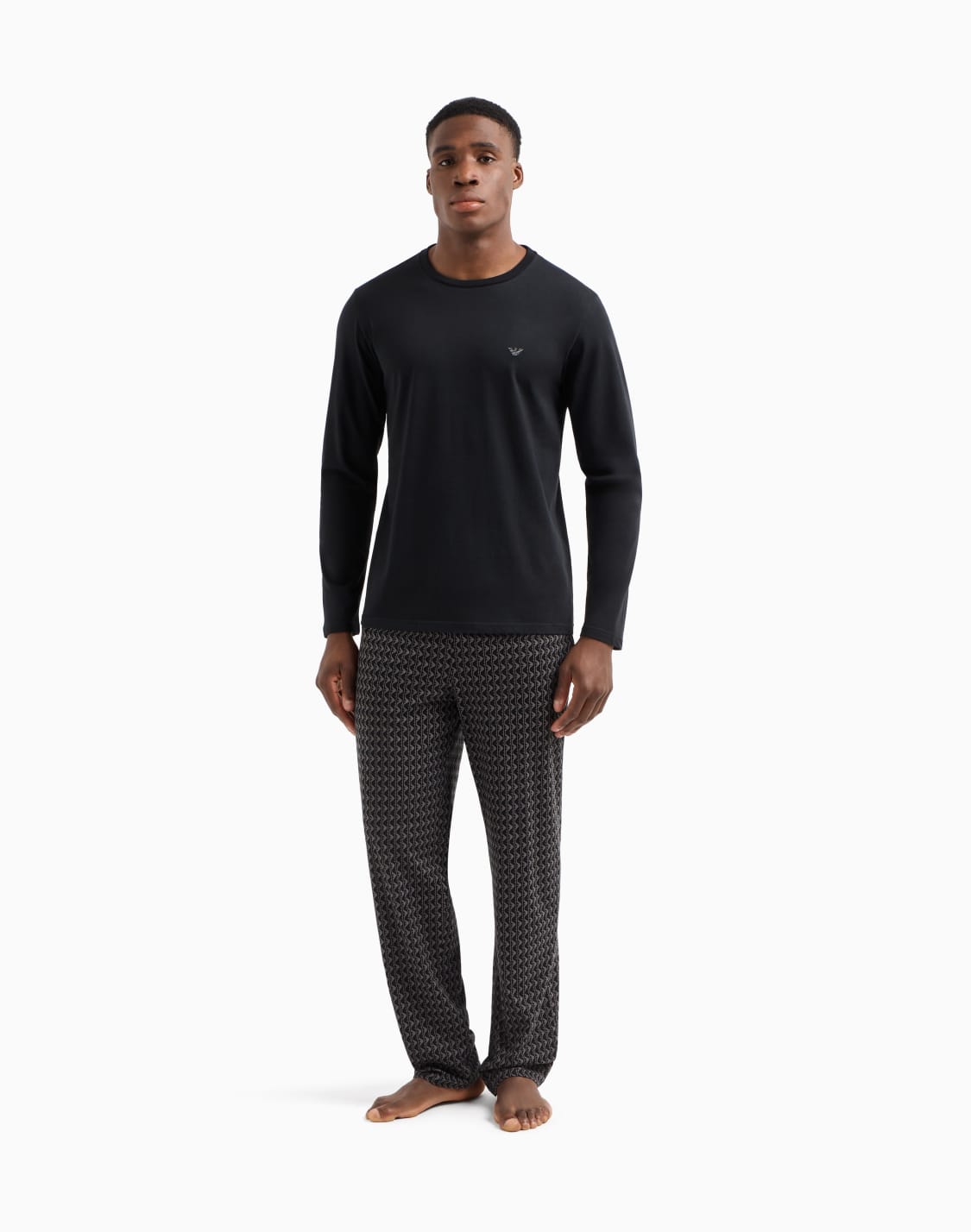 pyjamas-with-mixed-patterns-black--emporio-armani