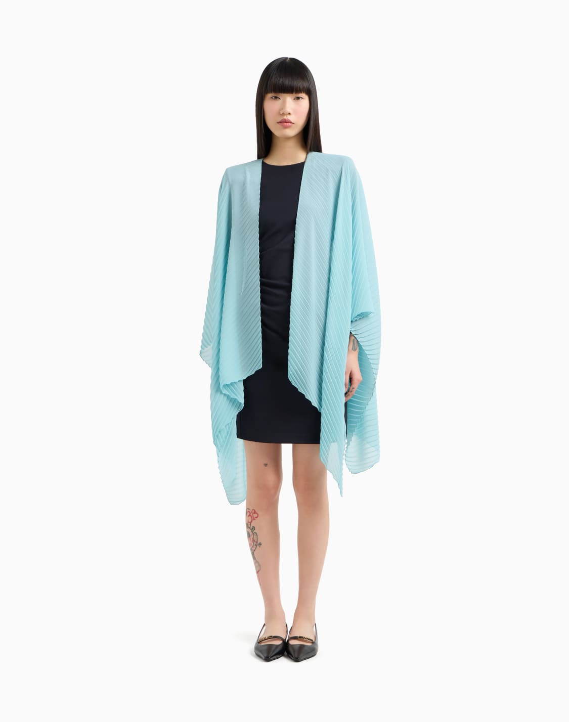 mantella-in-chiffon-pliss-butterfly-verde--emporio-armani