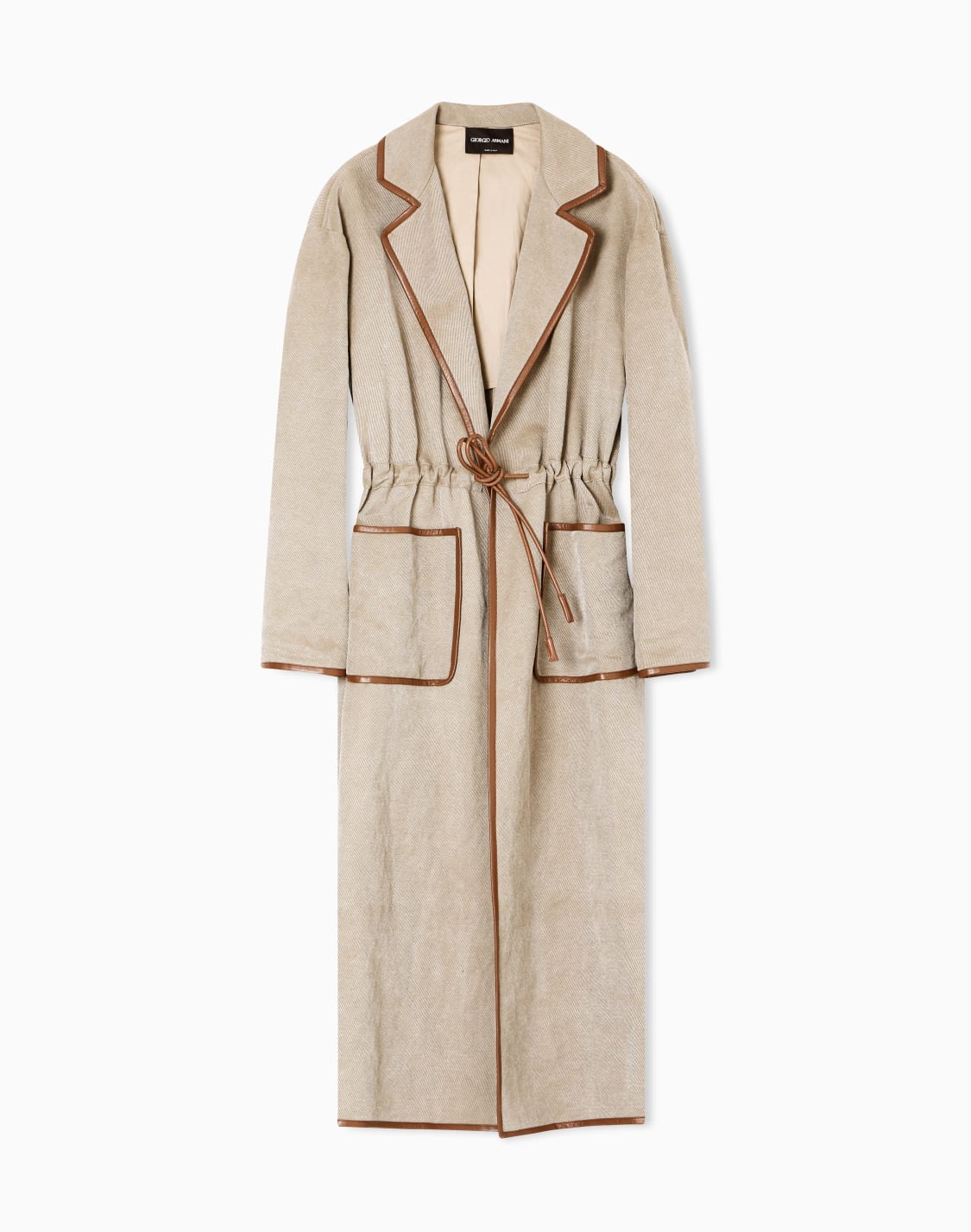 trench-coat-en-serg-de-cavalerie-de-chanvre-viscose-et-coton-beige--giorgio-armani
