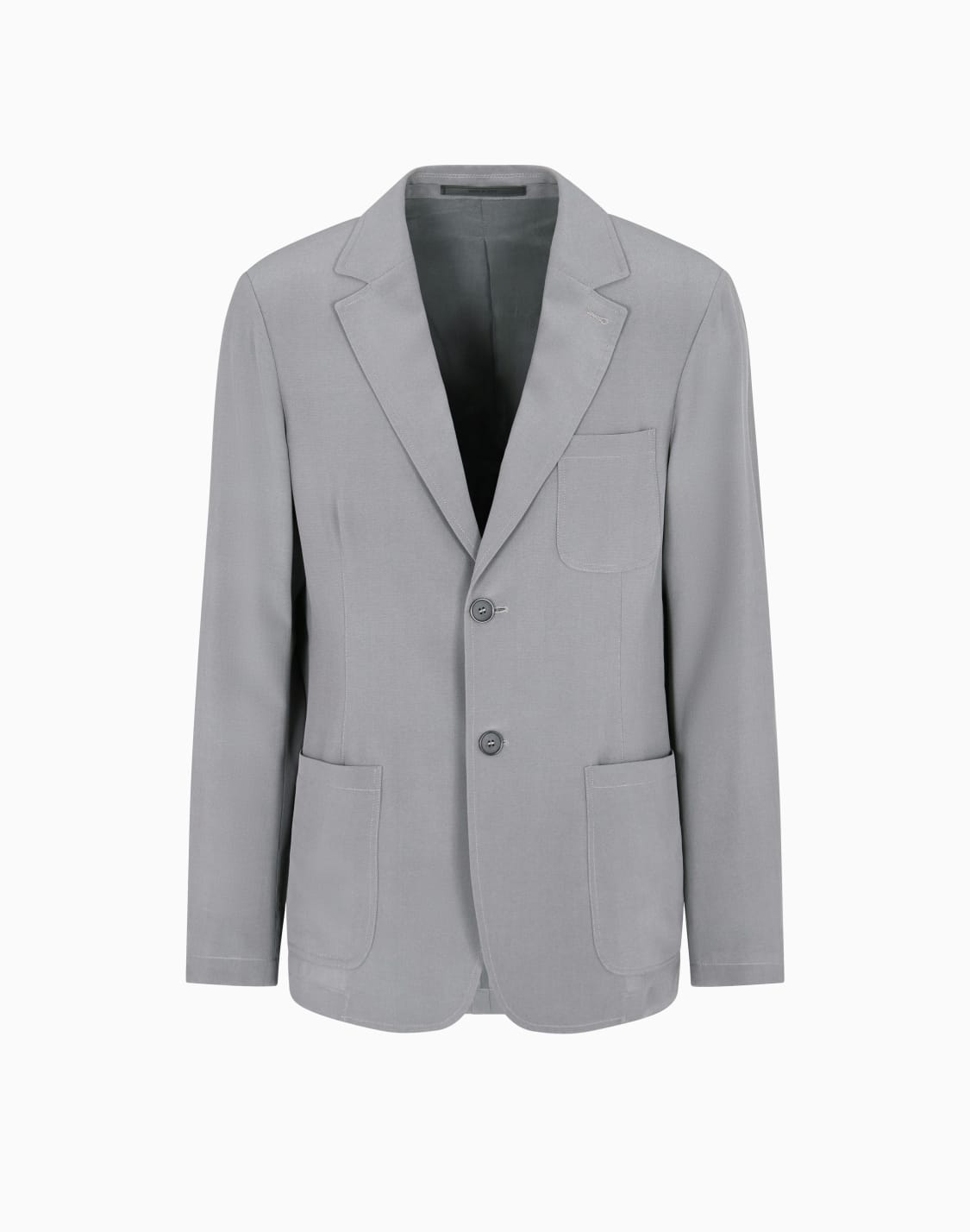 veste-simple-boutonnage-en-crpe-de-soie---giorgio-armani