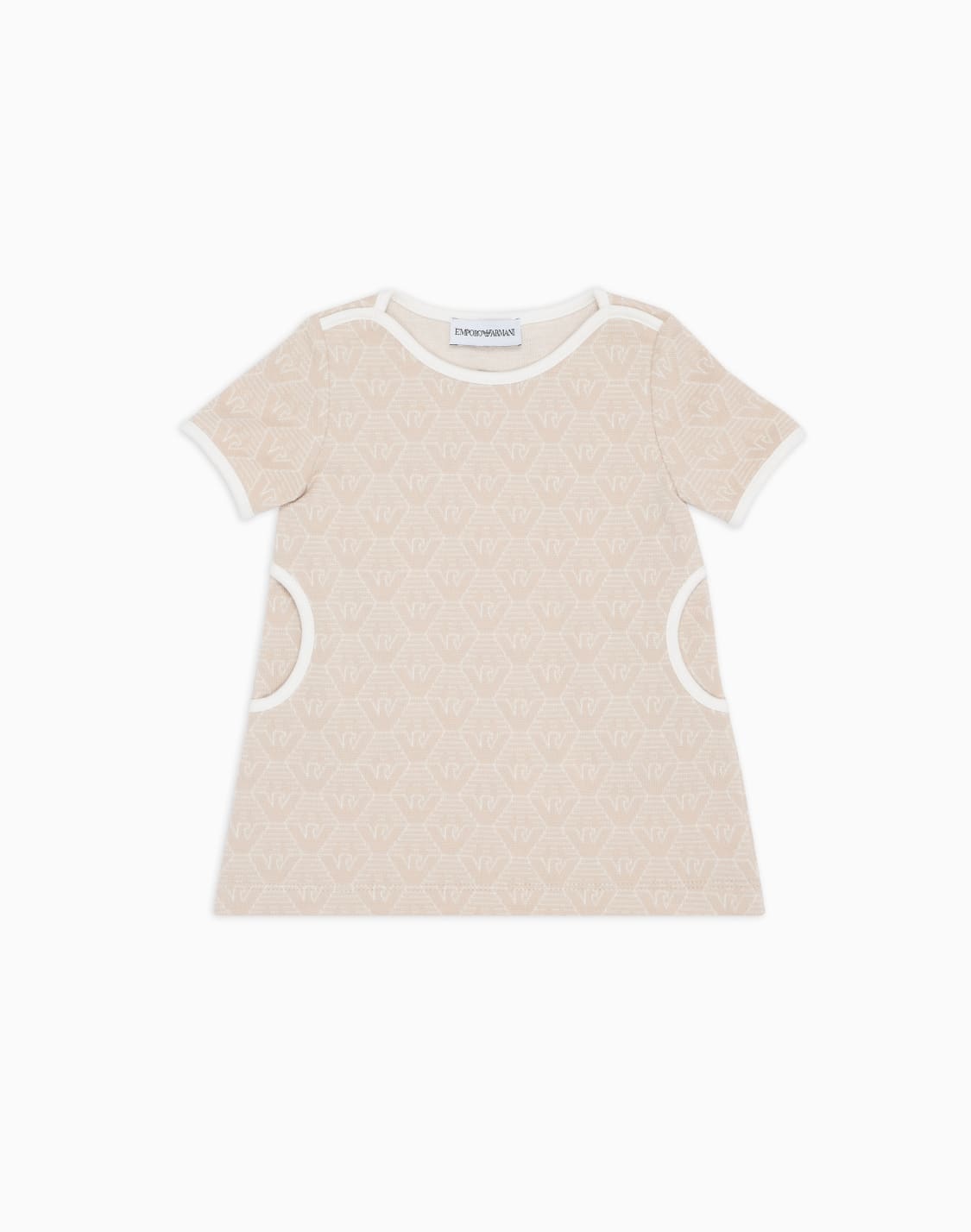 オンライン限定ドレス-ジャカドジャジ-オルオバイグル-ベジュ--emporio-armani