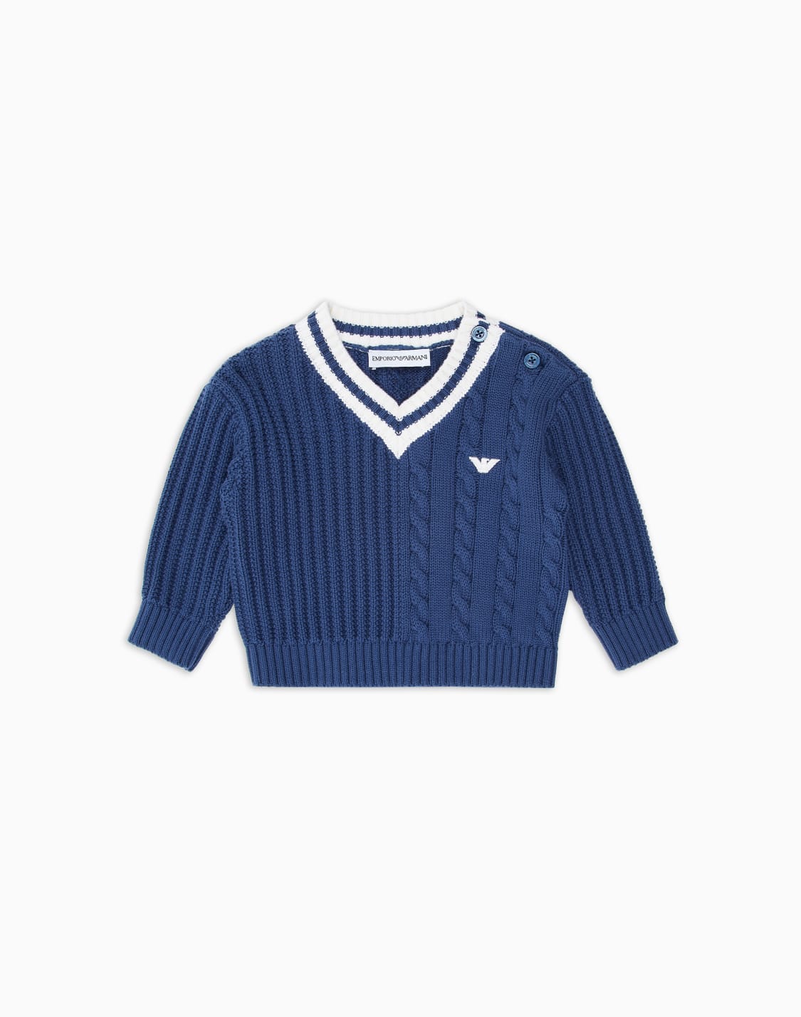 double-knit-v-neck-jumper-blue--emporio-armani