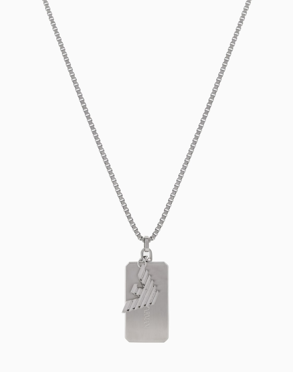 -stainless-steel-dog-tag-necklace-multicoloured--emporio-armani