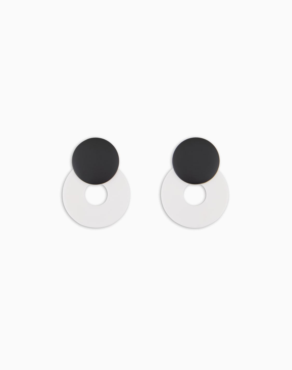 two-tone-oversized-double-hoop-earrings-black--emporio-armani