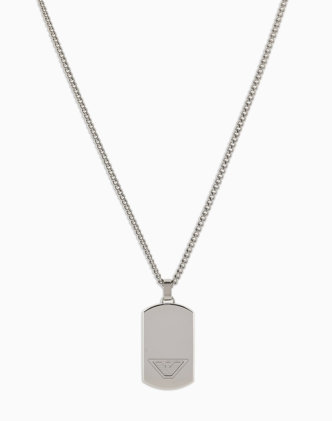 -stainless-steel-dog-tag-necklace-multicoloured--emporio-armani