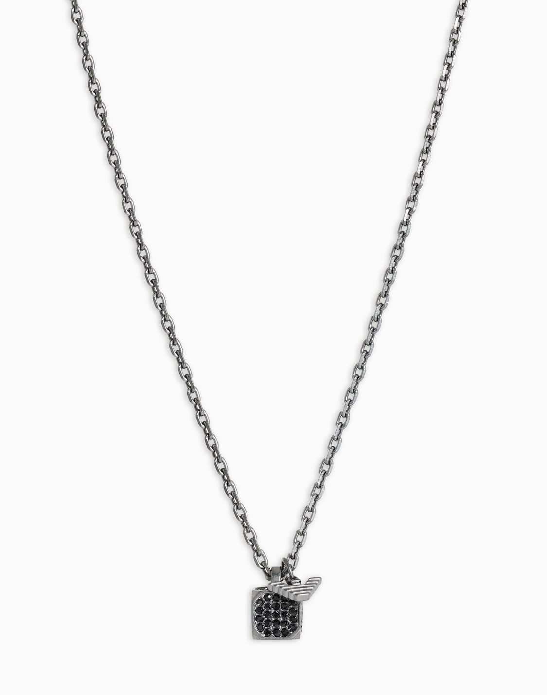 gunmetal-stainless-steel-setted-with-black-crystals-pendant-necklace-multicoloured--emporio-armani