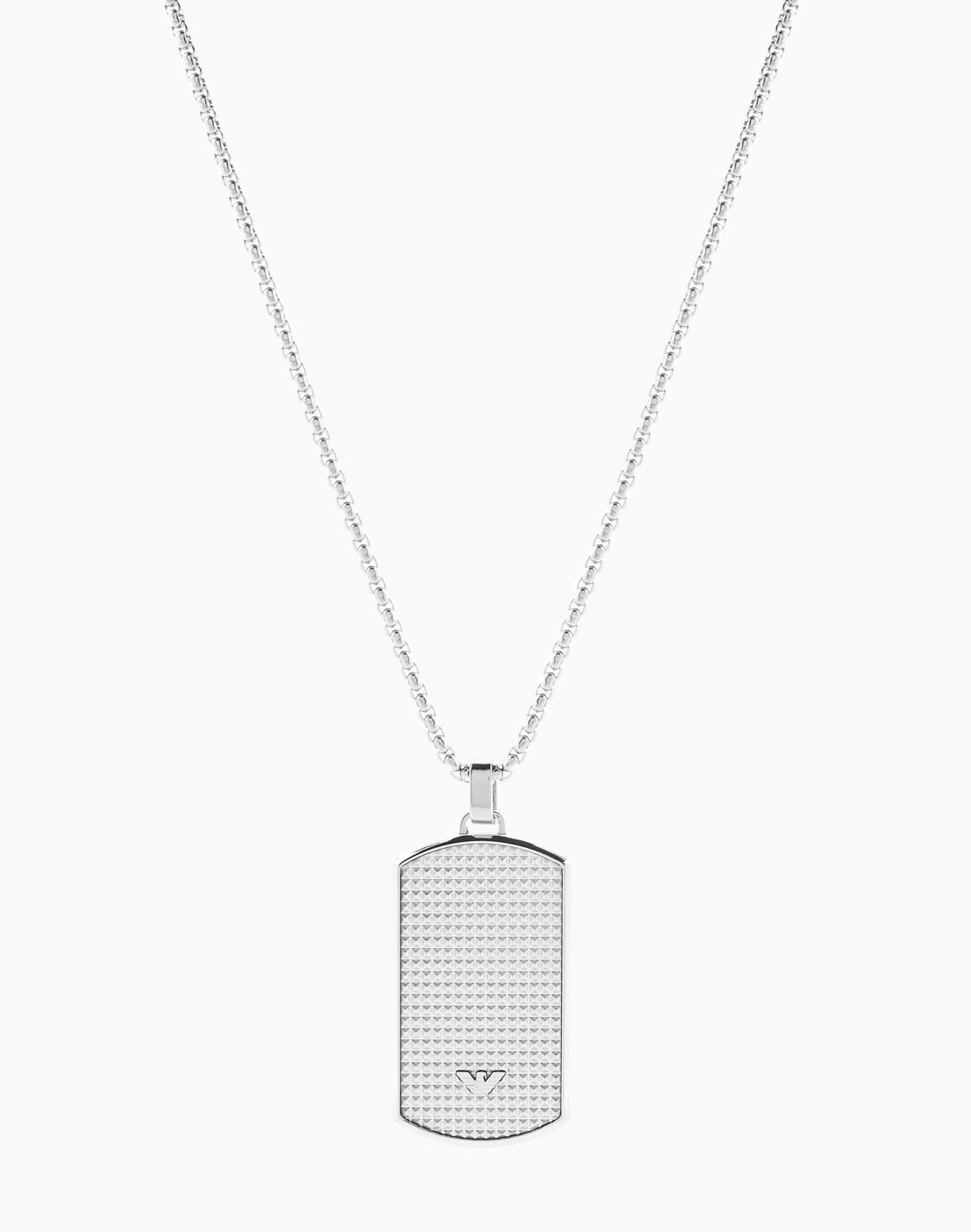 -stainless-steel-dog-tag-necklace-multicoloured--emporio-armani