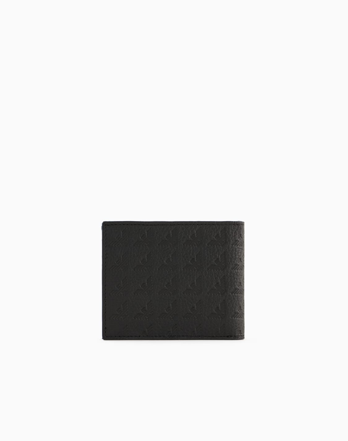 コインポケットウォレット-レザ-オルオバエンボスイグル-ブラック--emporio-armani