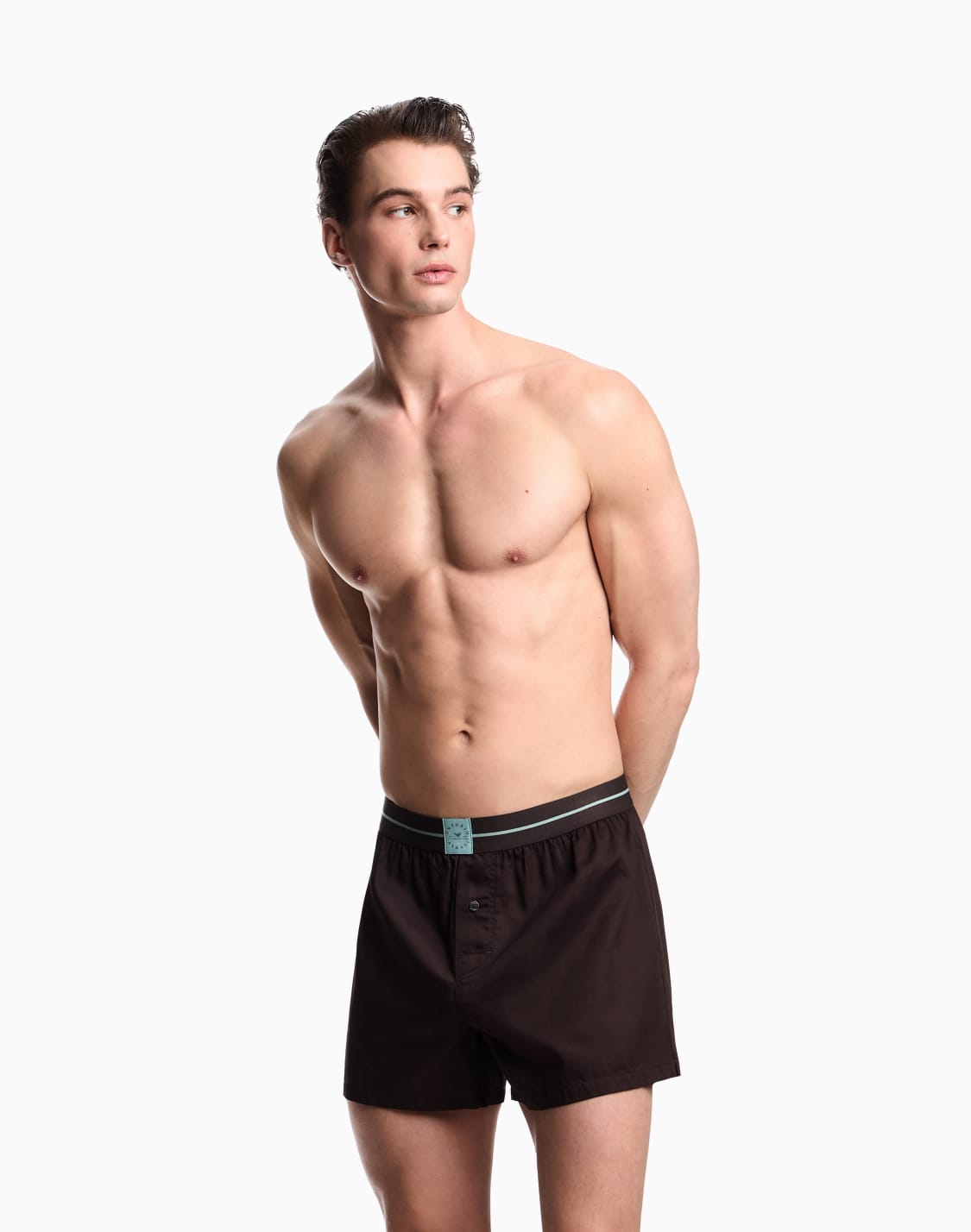 lot-de-2-boxers-tiquette-logo-asv-marron--emporio-armani