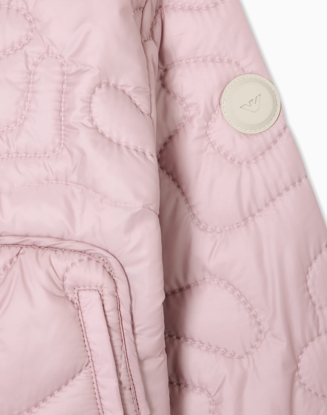 nylon-hooded-jacket-with-3d-quilted-effect-embroidery-pink--emporio-armani