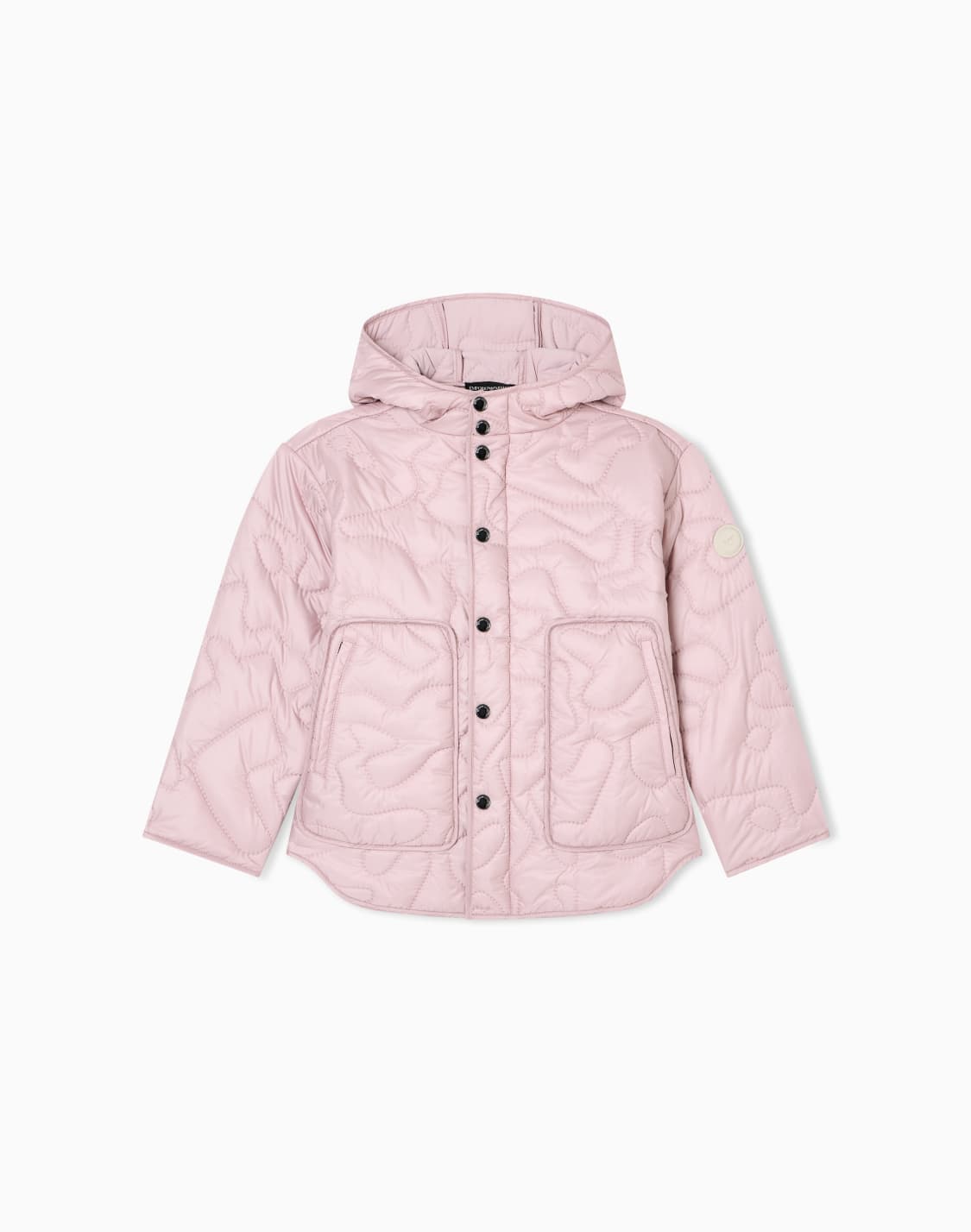 nylon-hooded-jacket-with-3d-quilted-effect-embroidery-pink--emporio-armani
