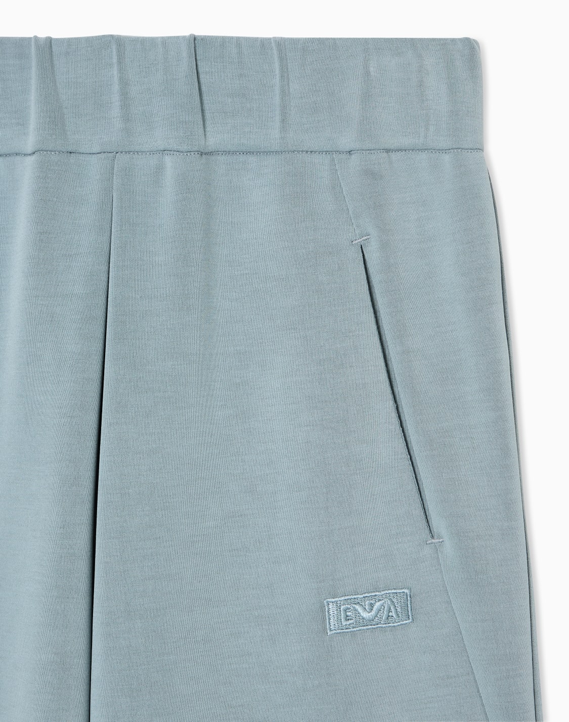 hose-mit-elastischem-bund-aus-cupro-hellblau--emporio-armani