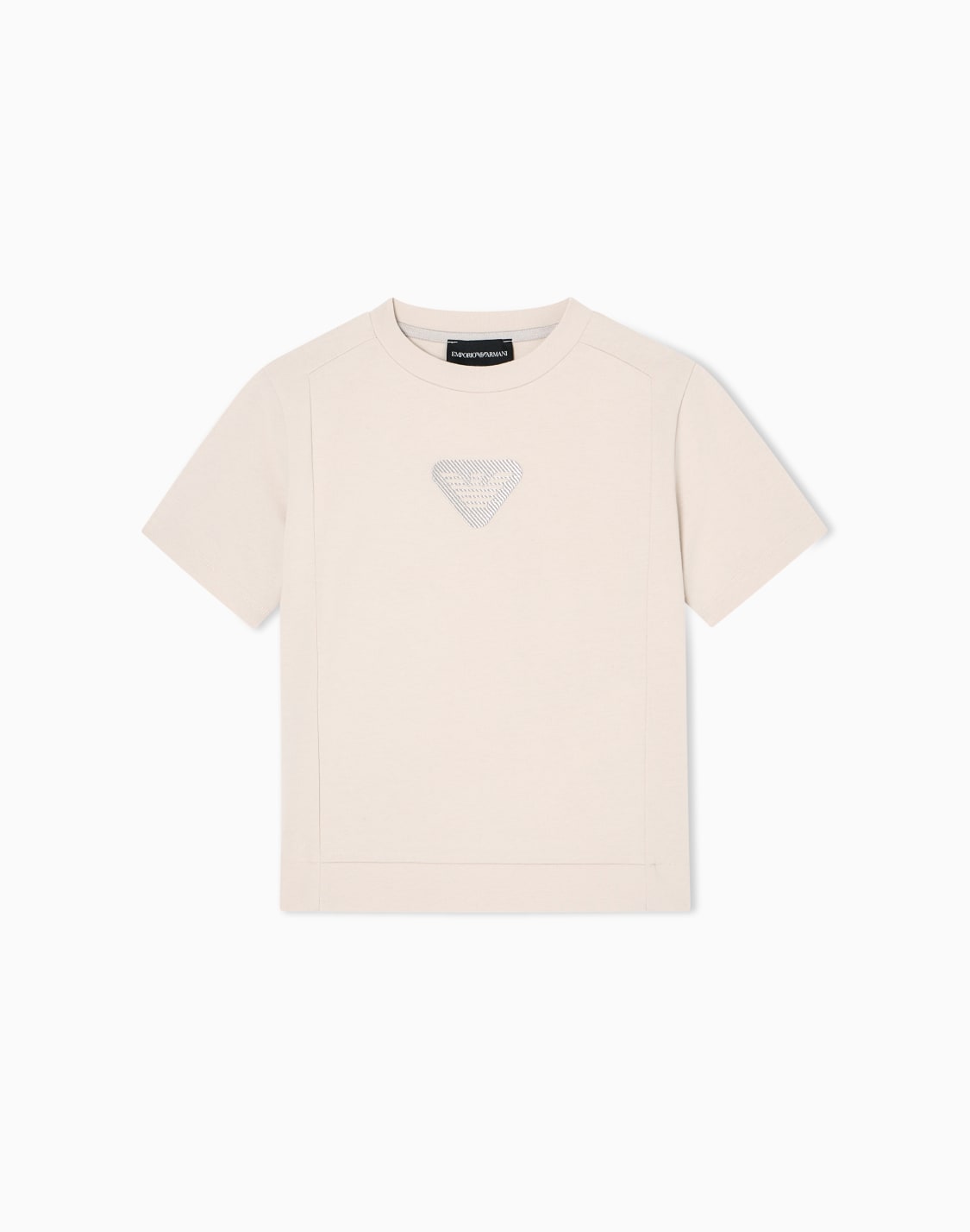 asv-comfort-fit-jersey-t-shirt-with-an-eagle-logo-beige--emporio-armani