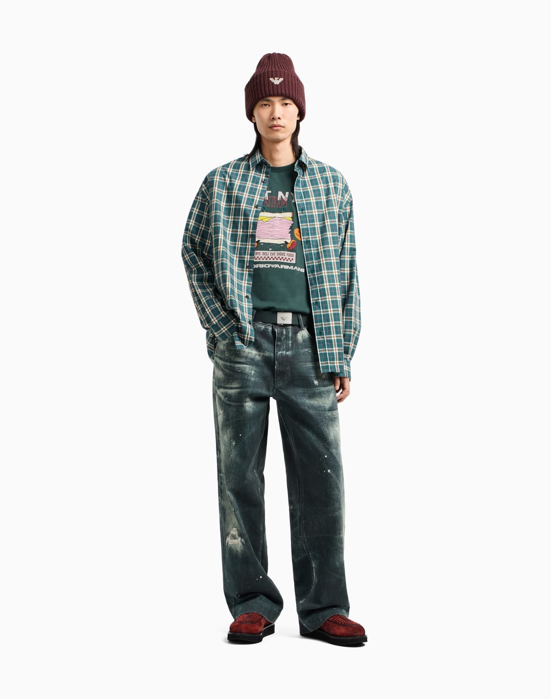 new-york-capsule-collection-eat-nyc-print-jersey-t-shirt-green--emporio-armani