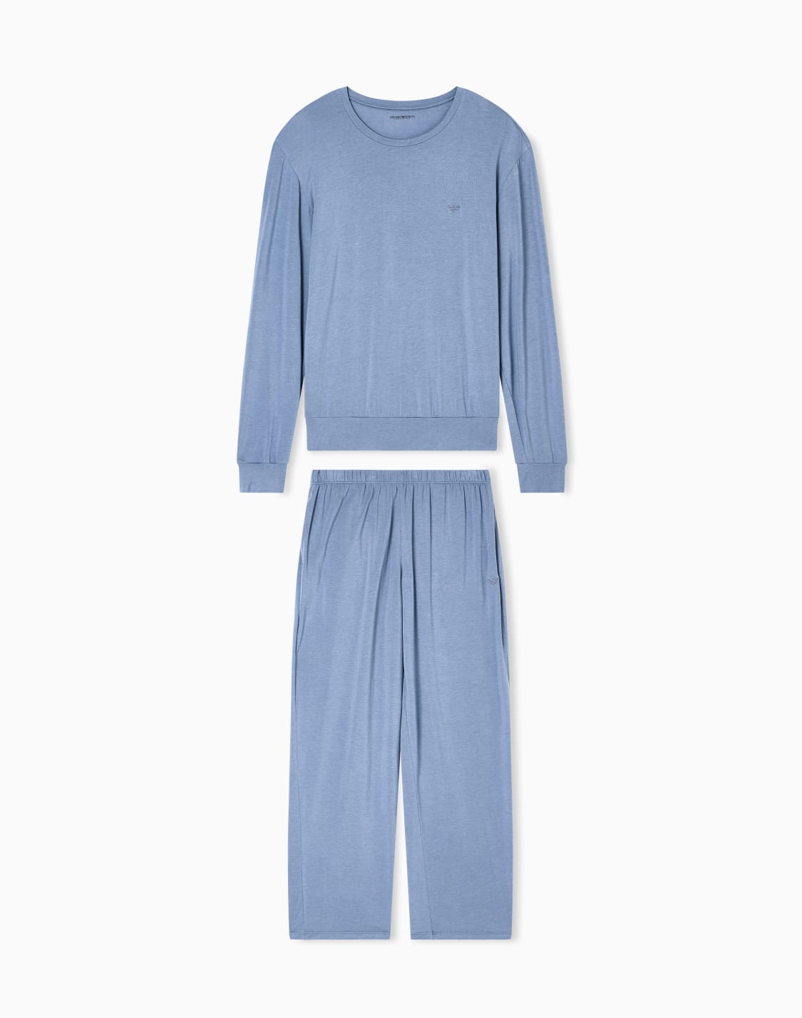tech-wool-lyocell-blend-pyjamas-light-blue--emporio-armani