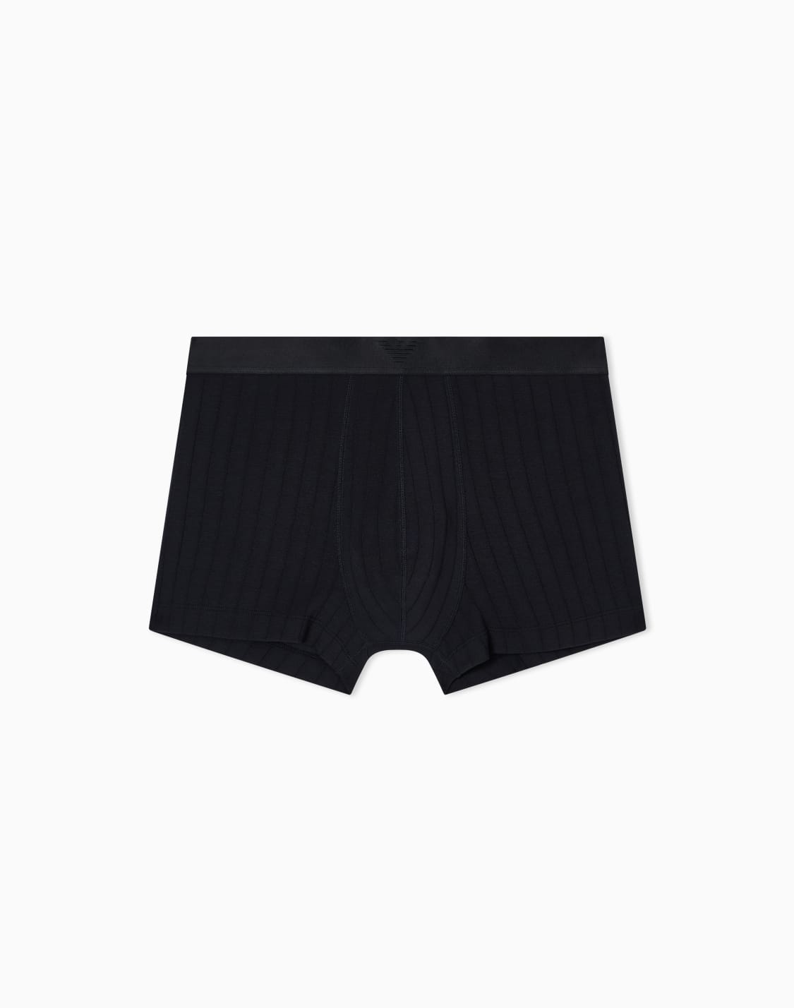 ボクサパンツ-モダル混紡-ウィンタストライプ-ブラック--emporio-armani