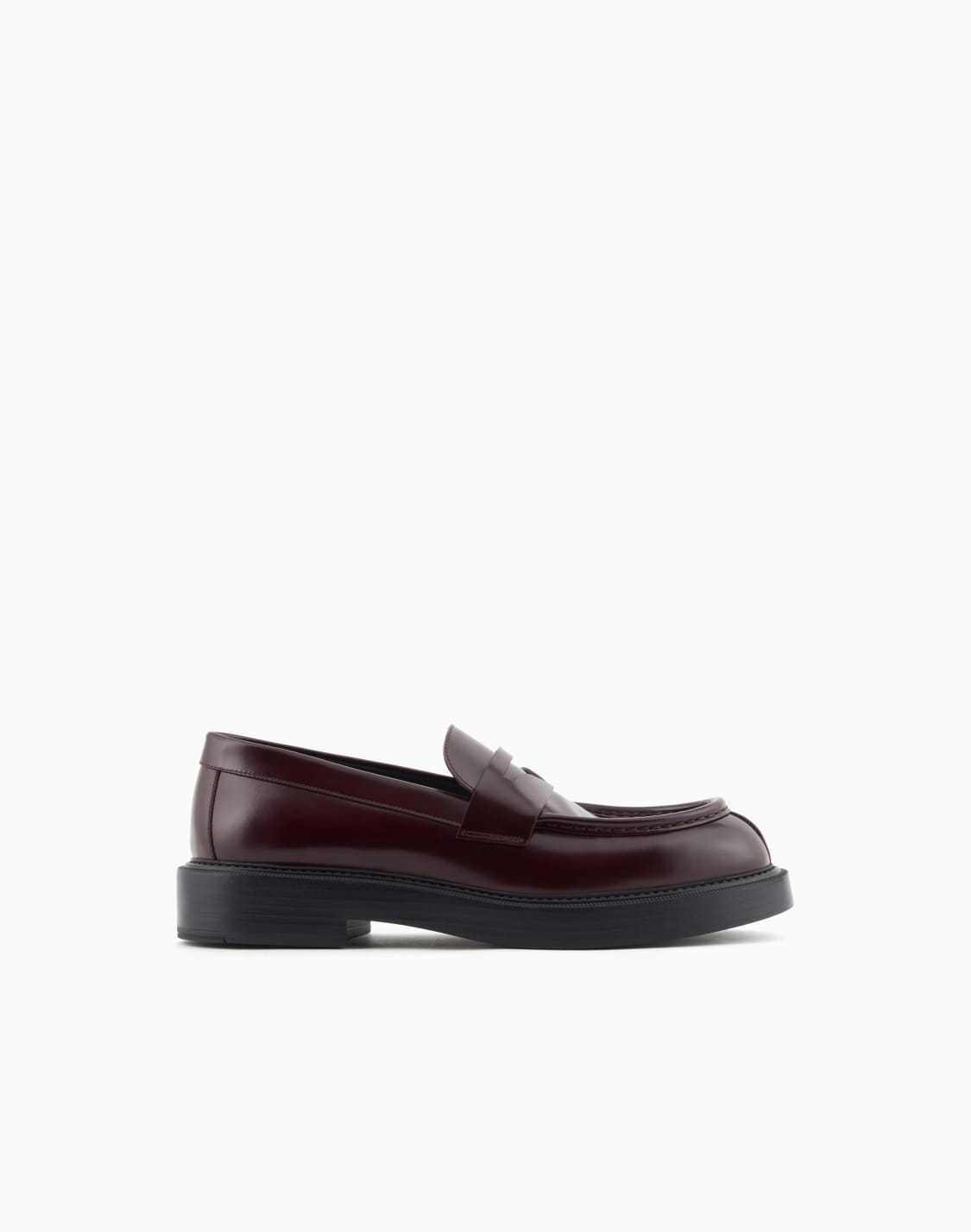 mocasines-en-piel-cepillada-burdeos--emporio-armani