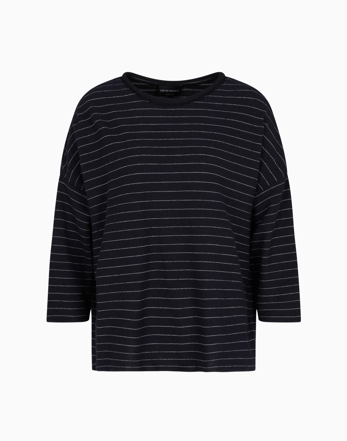 maglione-in-jersey-misto-lana-con-motivo-gessato-nero--emporio-armani