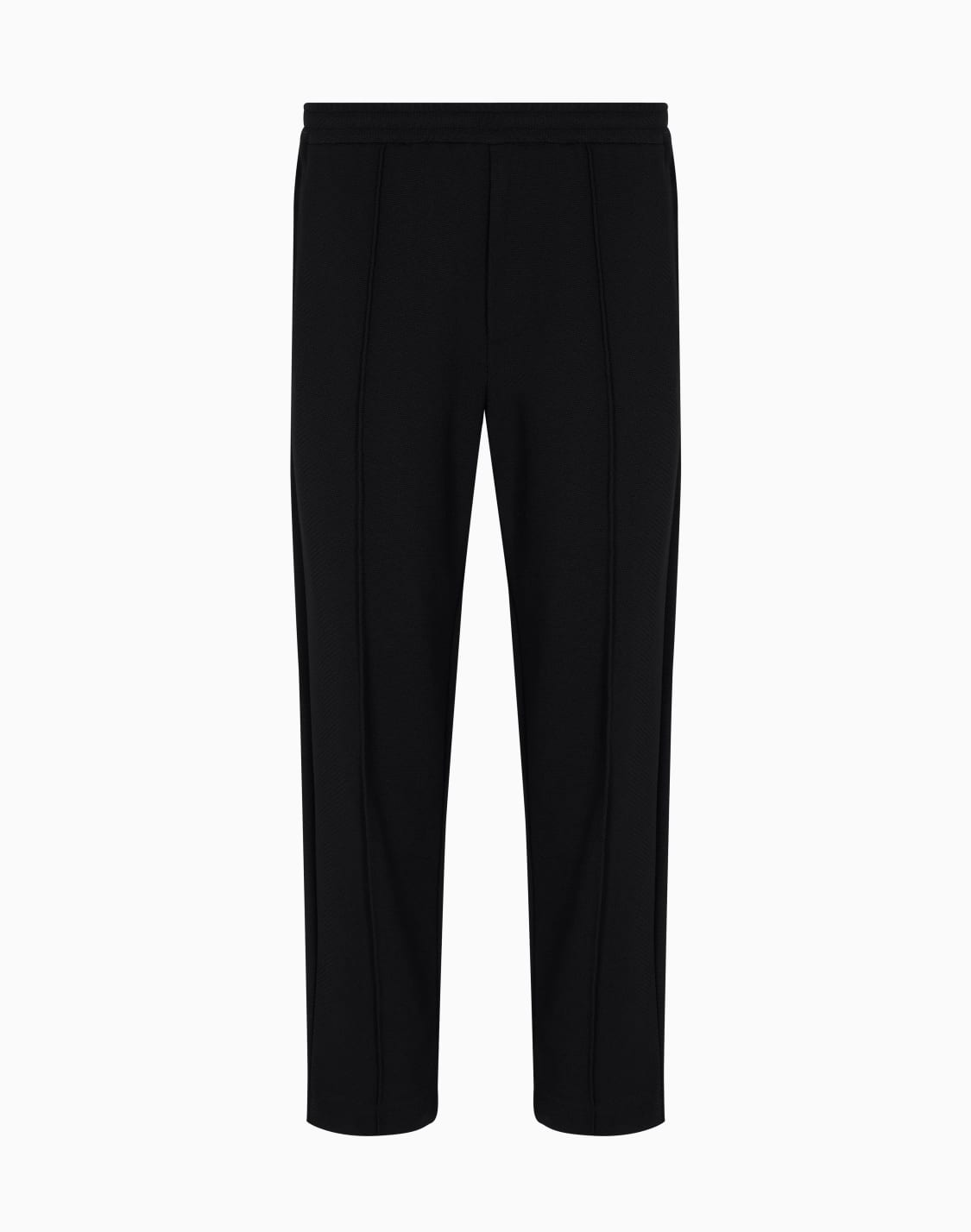 pantaloni-in-jersey-di-nylon-stretch-trama-doppio-diagonale-nero--emporio-armani