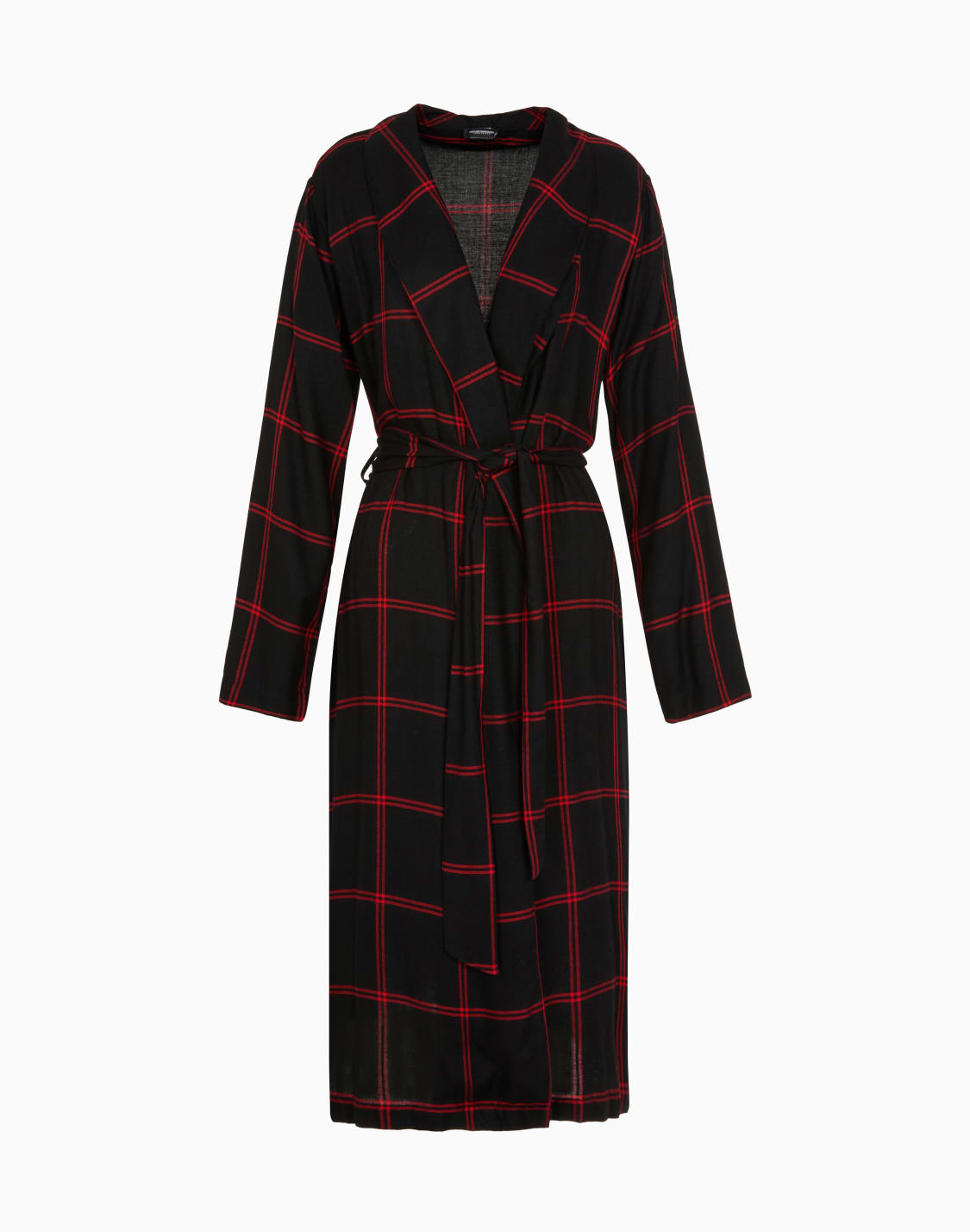 viscose-robe-with-a-check-motif-black--emporio-armani