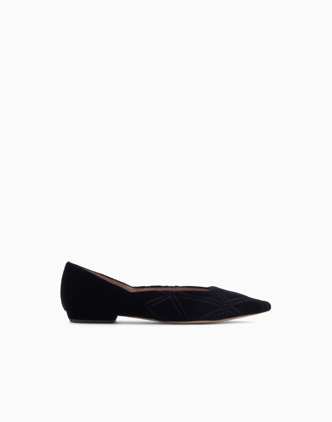 ballerines-en-velours-avec-motif-en-relief-noir--emporio-armani