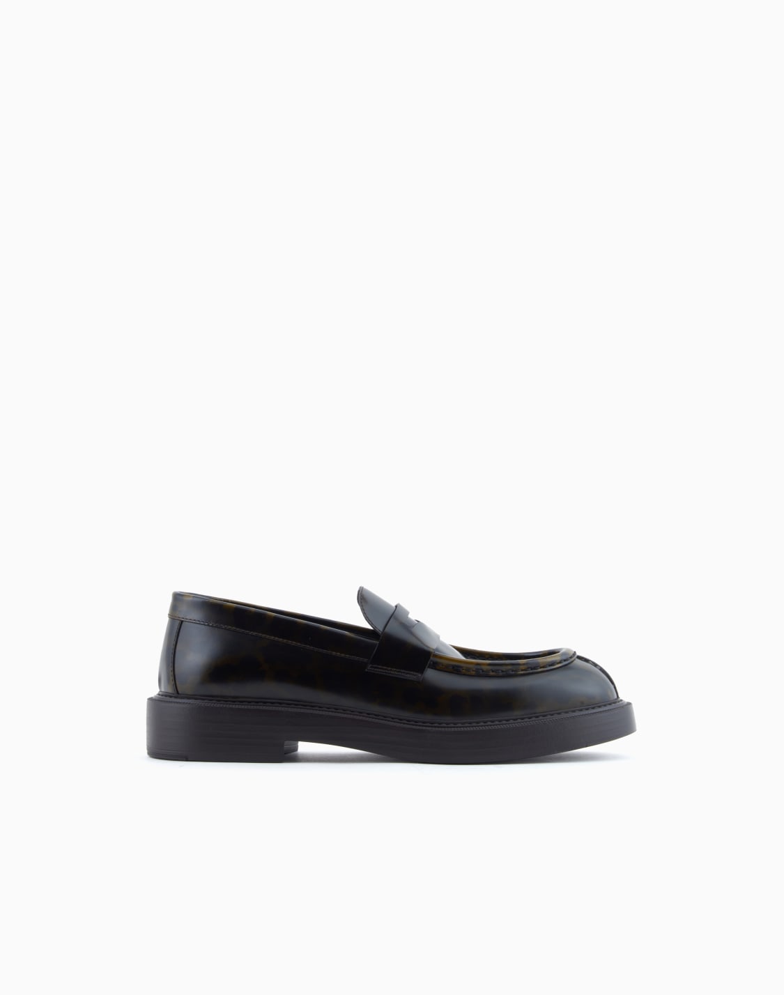 mocassins-en-cuir-tachet--motif--emporio-armani