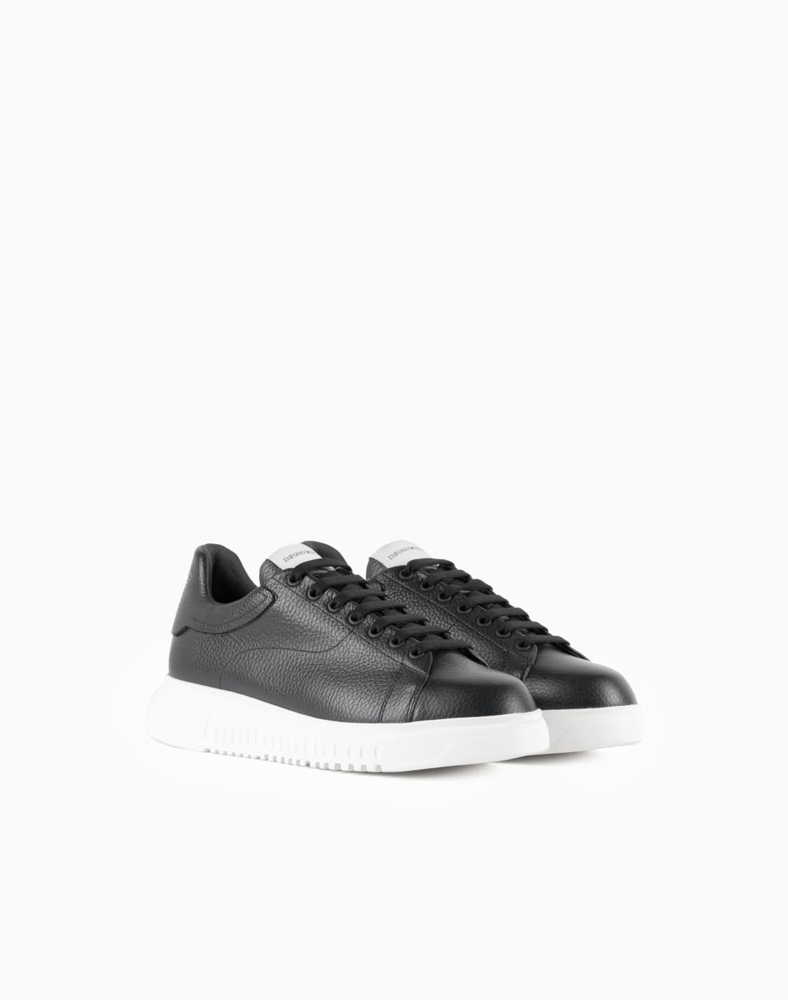 tumbled-leather-sneakers-with-knurled-soles-black--emporio-armani