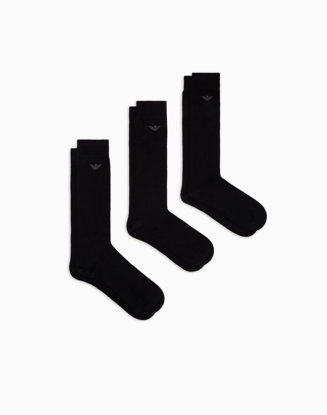 three-pack-of-casual-knee-high-socks-with-eagle-black--emporio-armani