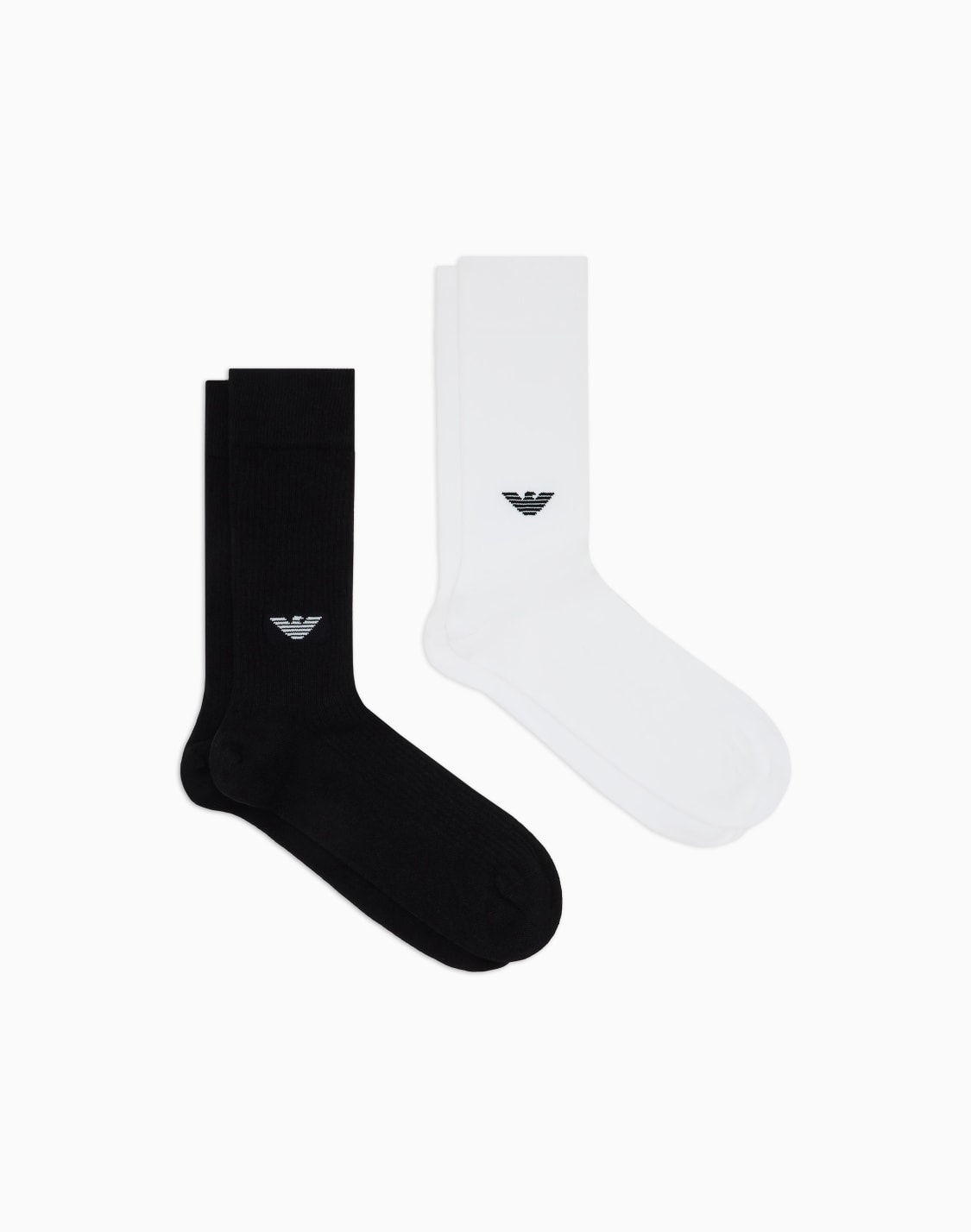 2er-pack-asv-ripp-frotteesocken-mit-adlermotiv-schwarz--emporio-armani