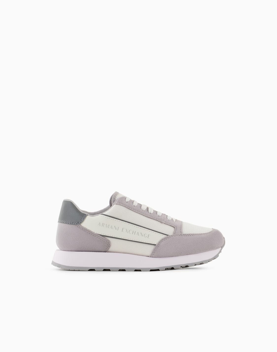 baskets-en-daim-avec-empicements-en-mesh-gris--armani-exchange