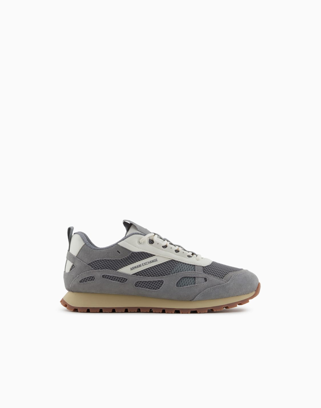 sneakers-in-eco-suede-mesh-and-nylon-grey--armani-exchange