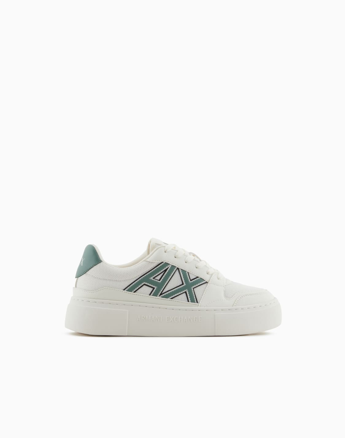 sneakers-with-contrasting-logo-verde--armani-exchange