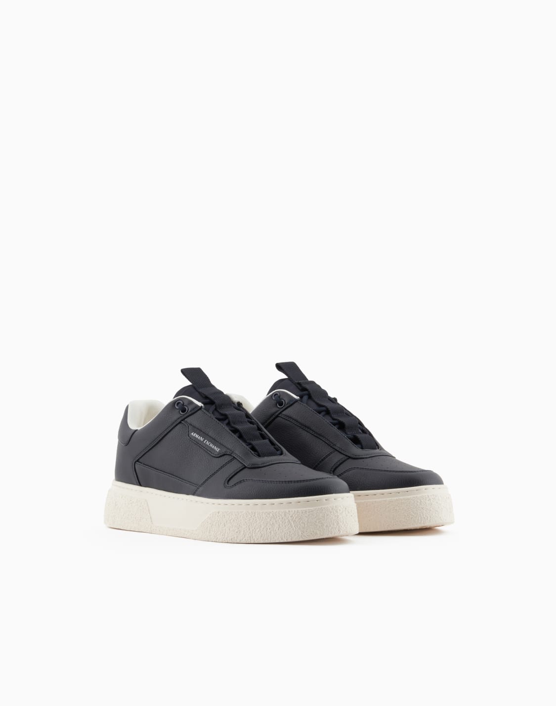 zapatillas-deportivas-de-piel-ecolgica-con-cordones-elsticos-azul-marino--armani-exchange