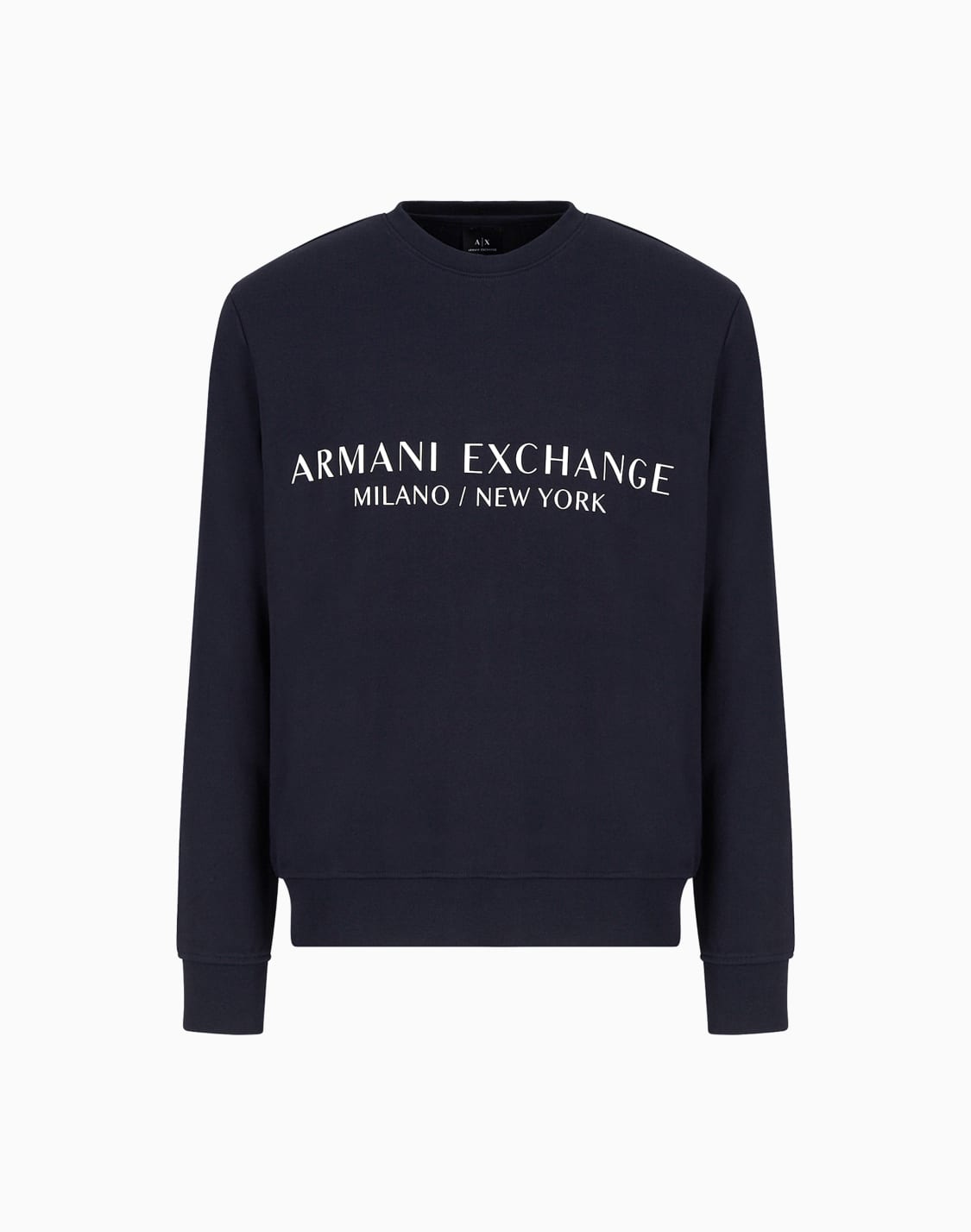 stretch-fabric-sweatshirt-navy-blue--armani-exchange