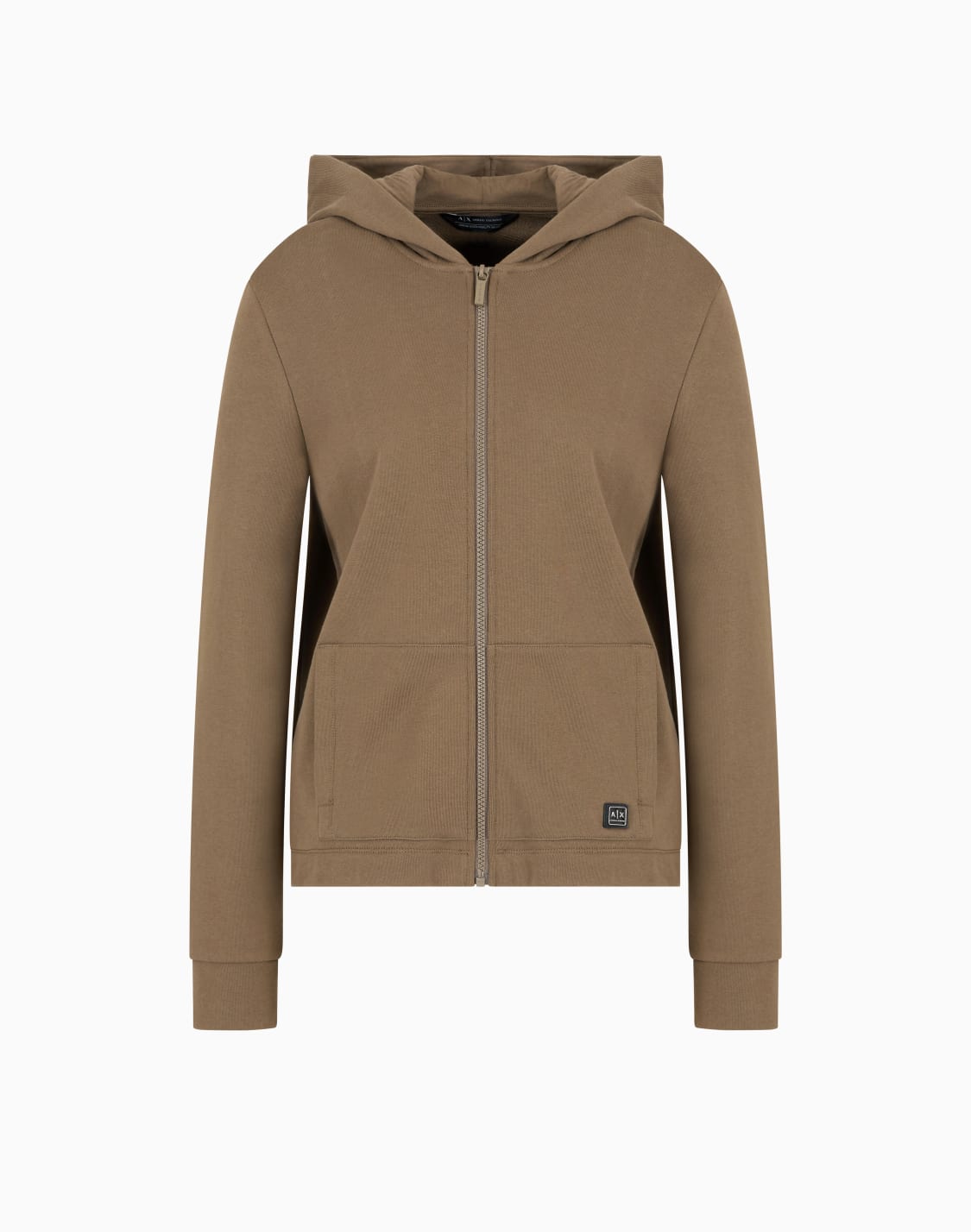 Quilted jacket with tone-on-tone logo