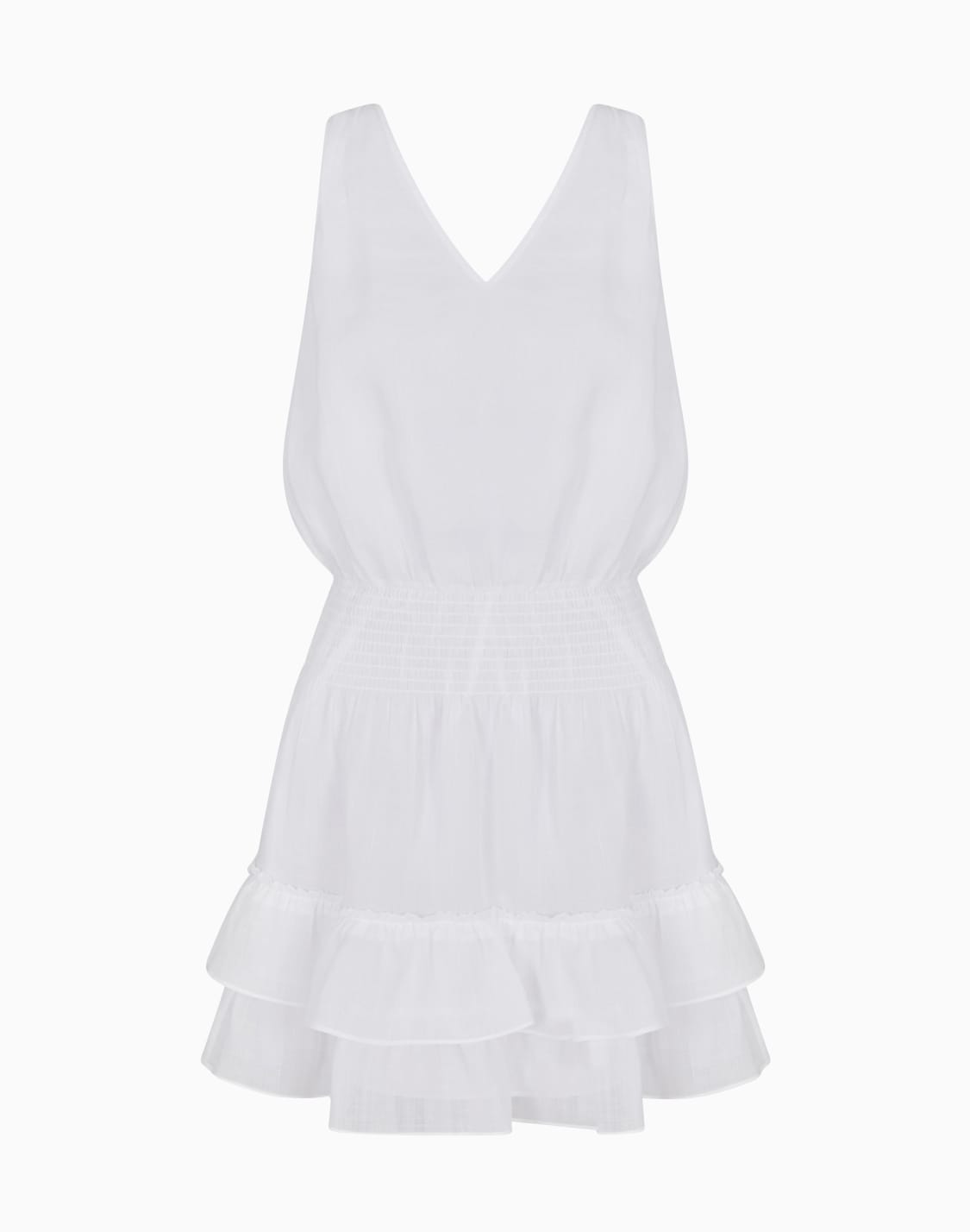 short-ramie-ruffled-dress-white--armani-exchange