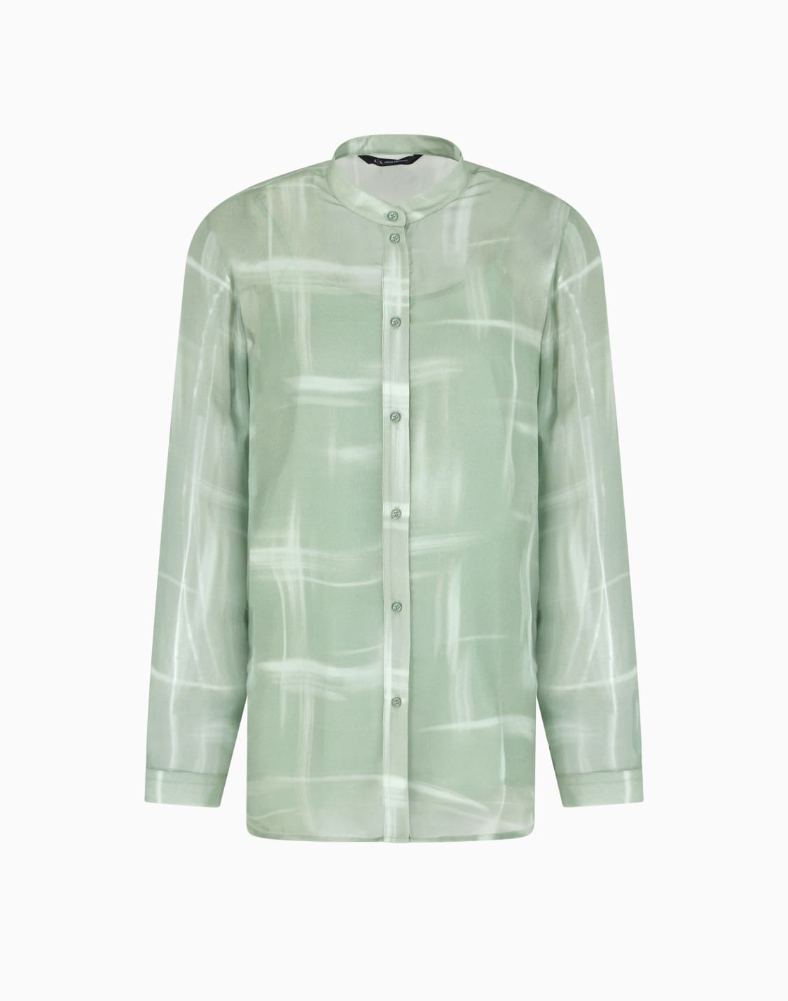 abstract-pattern-chiffon-shirt-green--armani-exchange