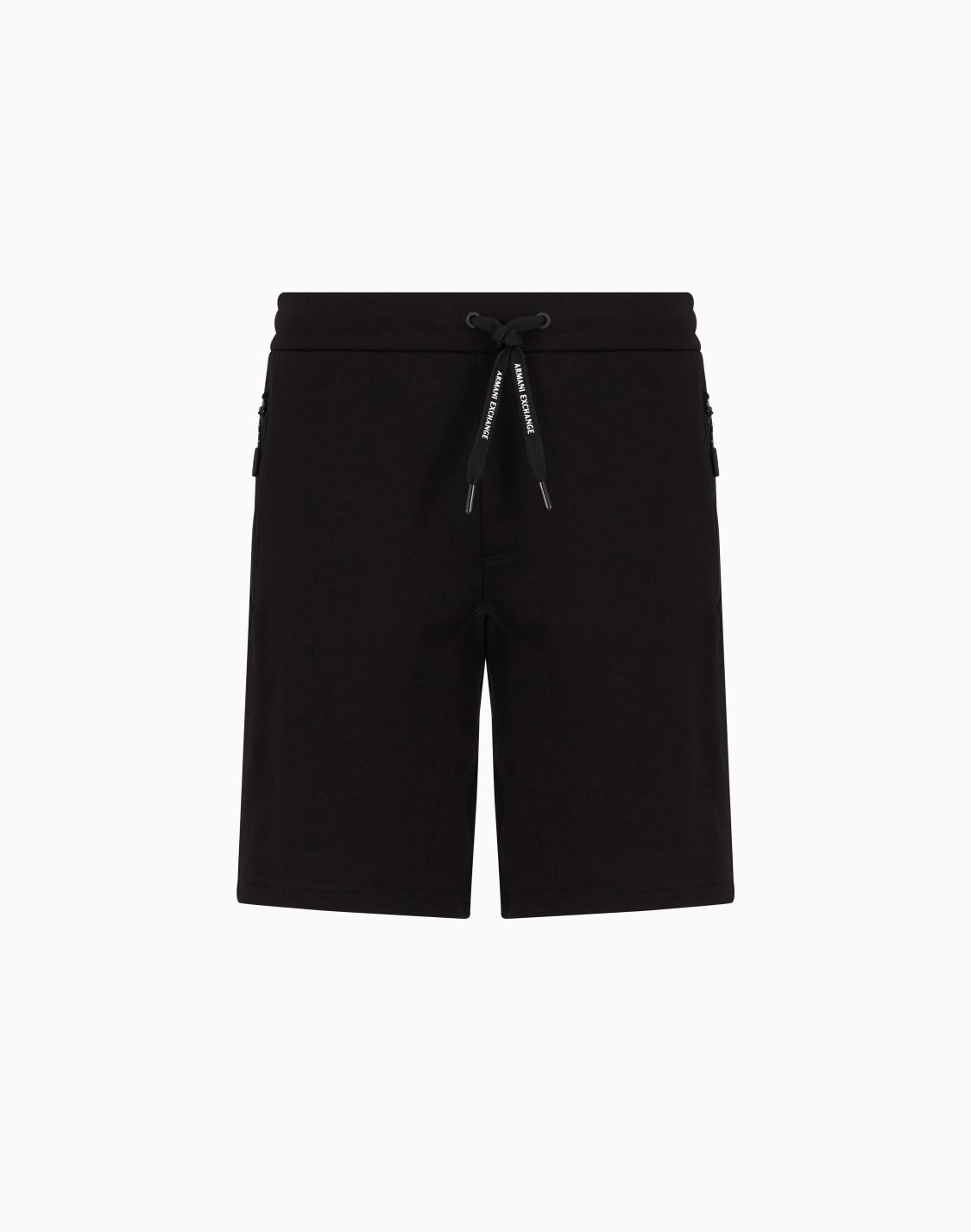 pantalones-cortos-de-felpa-francesa-negro--armani-exchange