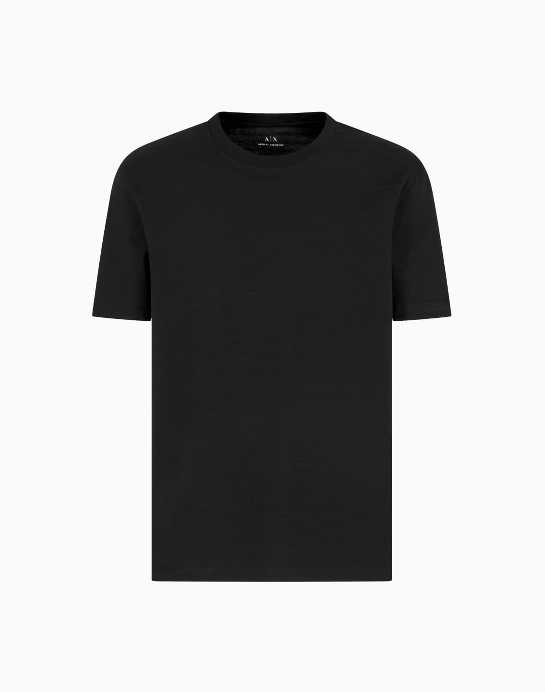 regular-fit-mercerised-cotton-t-shirt-black--armani-exchange